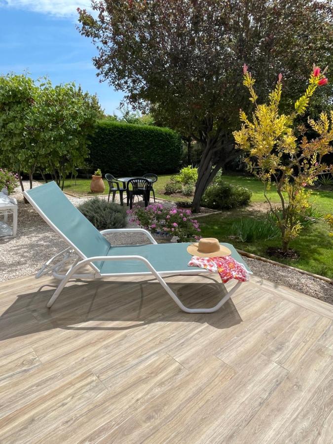 Appartement Rez De Villa Proche Port Et Plages De Sanary Esterno foto